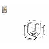 Ersatzteil WAMSLER für Kaminofen Jupiter Grande Typ 10843 (Komponente Robax Glas)