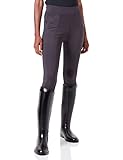 Whitaker Damen Ladies Scholes Full Grip Riding Tight Hose, Grey, Extra Larg