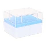 TEMPNAP 2Er-Box Kryobox Regal für Probenflaschen Reagenzglas-Organizer C-Batterien Behälter Kühlung gefrierbox tiefkühltruhe Kryoröhrchen- Fläschchengestell Plastik