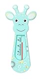 BabyOne Schwimmendes Badethermometer, Design: Giraffe, babysicher