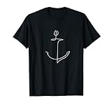 ANKER MARITIME | Matrose Seefahrer | Yacht Segel Reise Motiv T-Shirt