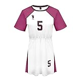 Haikyuu Volleyball Trikot für Frauen Shiratorizawa Academy Satori Tendō Kleider Trainingsanzug Cheerleading Uniform Mädchen Cosplay Rock