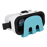 VR-Headset für Switch für Switch, 3D-Virtual-Reality-Brille, Helm mit Optischen HD-Anti-Blau-Gläsern für Fernsehen, Telefonfilme, Bildung, Videospiele