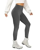 AMIYOYO Thermoleggins für Damen Gefüttert Leggings Mit Fleece Verdickte Plüsch Leggins Blickdicht Samt Hose Winter Warm Strumpfhose für Alltag