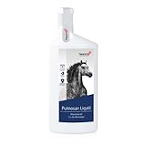 Tierarzt24 PULMOSAN Liquid unterstützt die Atemwege des Pferdes mit natürlicher Pflanzenkraft - Mit reinen ätherischen Kräuterölen. Bei Husten und geschwächtem Immunsystem - 1 Liter