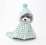 Memyme Haustier-Kostüme für kleine Hunde, mit Kapuze, Kostüm, Cosplay für kleine Hunde und lustige Urlaubskleidung (Farbe: L)