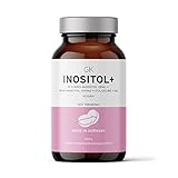 Inositol Kapseln (120 Stück) aus 5% D-Chiro-Inositol (DCI) und 95% Myo-Inositol – mit hochdosierten Inositol inkl. 1,4mg Vitamin B6 und Vitamin B9 (200μg Folsäure)