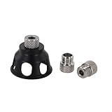 Entgoinggo Drill Guide Locator, Positioning Hole Puncher, Vertical Positioning Hole Puncher, with Bushing Woodworking Hole Puncher for Professional Woodwork (A)