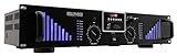 HOLLYWOOD the Starsound - 1.500 Watt DJ PA-Verstärker | Bluestream 2.0 3000bl | 2x750W, USB/SD, AUX, Bluetooth