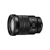Sony SELP-18105G Powerzoom-Objektiv (18-105 mm, F4.0, OSS, G-Serie, APS-C, geeignet für A7, ZV-E10, A6000- und Nex-Serien, E-Mount) schwarz
