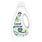 Coral Colorwaschmittel Wasserlilie & Limette Flüssigwaschmittel für bunte Wäsche mit langanhaltendem Duft 20 WL (1 x 1L)