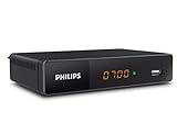 Philips DSR4022/EU NeoViu S2 HD-SAT-Receiver Ethernet-Anschluss Anzahl Tuner: 1, Schwarz