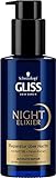 Gliss Night Elixier Ultimate Repair (100 ml), Haarserum regeneriert geschädigtes Haar im Schlaf, Haarpflege hinterlässt weiches & regeneriertes Haar über Nacht