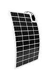 ACTIVESOL ECO KIT 1x100 Watt monokristallines Solarpanel, leichtes und flexibles Design, 705 x 960 mm, Hochleistungsmodul für Reisemobile, Reisemobile, MADE in EU