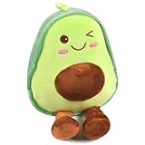 Avocado Kuscheltier, Plüsch Avocado Spielzeug,Avocado Plüsch Spielzeug, Avocado Kissen Kuscheltier für Mädchen Jungen als Weihnachtsgeburtstag und Geschenke,Auto, Sofa, Dekoration 11,8 Zoll/30