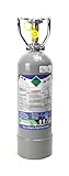 2 kg CO2 Flasche Kohlensäure (Lebensmittel E290) Mehrweg-Gasflasche gefüllt mit 2kg CO2 für Getränkesysteme, Aquaristik, Zapfanlagen NEU VOLL