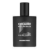 Amando Perez COCAINE Molecules (50 ml) • Parfum mit Pheromone Lockstoff • Eau de Parfum • Unisex-Fragrance • Warme, citrische Kopfnote • Made in Germany