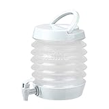 Camp4 Faltbarer Wasserspender 3,5 Liter, Farbe: Weiß