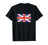 Herzschlag Vintage UK England Großbritannien Vereinigtes Königreich T-Shirt