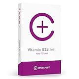 Vitamin B12 Test Kit von CERASCREEN – Vitamin-B12-Spiegel einfach per Selbsttest von Zuhause bestimmen I Zertifiziertes Labor I Detaillierter Ergebnisbericht I Holo-TC-Test