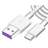 USB-C-Ladekabel, 1 m, 5 A, USB auf Typ C, Schnellladekabel für Sony Xperia 1,II,1,III,5,iii,Xperia 10,10,Sony PlayStation 5 Controller Ladegerät PS5 DualSense Charg