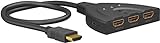 Goobay 58488 HDMI Splitter 3 in 1 Out / 4K bei 60Hz (2160p) HDMI Verteiler / HDMI 2.0 Switch für PS4, PS5, Laptops oder Monitore