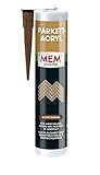 MEM Parkett-Acryl, Dichtstoff zum Abdichten von Anschlussfugen an Parkett und Laminat, Farbe : Eiche Dunkel, 300 ml