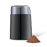 Amazon Basics Elektrische Kaffeemühle, schw