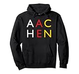 Aachen Shirt Retro Geschenk Deutsche Stadt Vintage Aachen Pullover Hoodie
