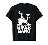 Biker Gang Lustiges Spin-Spruch, Gym, Workout, Spinning, Kurs-Geschenk T-Shirt
