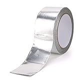RAN Hochtemperaturbeständiges Aluminiumfolienband, Küchenlecksicherkessel, Sonnencreme, Wärmedämmung, Aluminiumfolienband wasserdichtes selbstklebendes Band (Color : 80mm*20m)
