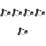 YARNOW 5St Tauchpumpe Gartenteichpumpe aquarienpumpe brunnenpumpe Gartenteich Pumpe Fischteichpumpe Tauchwasserpumpe für Teich Pumpe für Springbrunnen im Freien Wassertischpumpe Ab