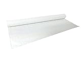 cacheva Damasttischdecke Tischtuch aus Papier gerollt 1,20m x 50m, weiß Hochwertige Papiertischdecke mit Damastprägung