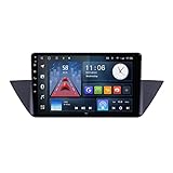 Android 10 Autoradio Navigation für BMW X1 E84 2009-2012 9 Zoll Touchscreen Auto-Multimedia-Player mit 1080P HD-Touchscreen Rückfahrkamera Lenkradsteuerung Bluetooth MirrorLink