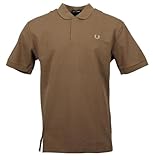 Fred Perry Kurzarm Polo - M5704 (DE/NL/SE/PL, Alphanumerisch, L, Regular, Regular, Braun)