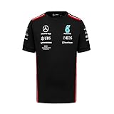 Mercedes AMG Petronas Formel 1 Team - 2023 Team T-Shirt, Schwarz, L