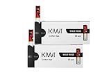 Kiwi Pen, Filtermundstück, 20er Pack, Farbe wild rose, ohne Nikotin