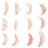 TOYANDONA 24st Halloween-zahnersatz Vorgeben Zähne Kleben Schnappzähne Zahnpasta Lustig Zahnförmig Reißzähne Halloween Falsche Zähne Schnarchmundstück Zähne Halloween Bausatz PVC