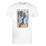 E.T Herren Abenteuer T-Shirt, weiß, XXL