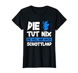 Damen Schottland Dudelsack Schottisch Schotte Geschenk T-Shirt