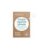 NEU! APRICOT Pimple Patches – 72 Pickel-Pflaster mit Hydrokolloid, unsichtbare Pickelpads