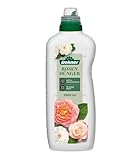 Dehner Rosendünger, hochwertiger Flüssigdünger, Dünger für Rosen, organischer NK-Dünger, ökologisch wertvoll, 1 l, für ca. 150 l, b