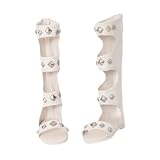 Fenteer 1/4 BJD Puppenschuhe Puppensandalen Weiße Sommer Römerstiefel Römersandalen für 16,5-17,7 Zoll Puppen Mode Pupp