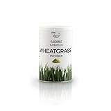 AMRITA Bio-Weizengraspulver für Diät-Ergänzung - Veganes Weizengras-Saftpulver - Hochnährstoffiges Weizengras-Pulver für Körperkraft, Nervensystem, Energie-Boost, 130 g