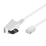 getyd® 3m TAE RJ45 DSL VDSL Internet Kabel - weiß - für Fritz Box/Speedport WLAN Voip Router IP Anschlußkabel