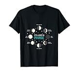 Weltraum, Astronauten, Mond Motiv - Es ist nur eine Phase T-Shirt