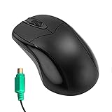 Easyoly PC-Business-Maus, kabelgebundene Computermaus, ergonomisches Design, kabelgebundene USB-Maus mit rundem Loch