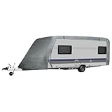 vidaXL Wohnwagen Schutzhülle Gr. S Caravan Abdeckung Schutzhaube Plane Garag