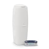 Angelcare Original Classic XL Windeleimer, 5 x weniger Folienverbrauch, Umweltfreundlicheres System mit 1 Nachfüllk