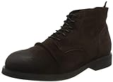 SCOTCH & SODA FOOTWEAR Herren COLTAN Mode-Stiefel, Dark Brown, 42 EU